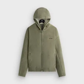 Kith Washed Microsuede Puffed Jaysen Hoodie - Cavan Eco Conscious Material