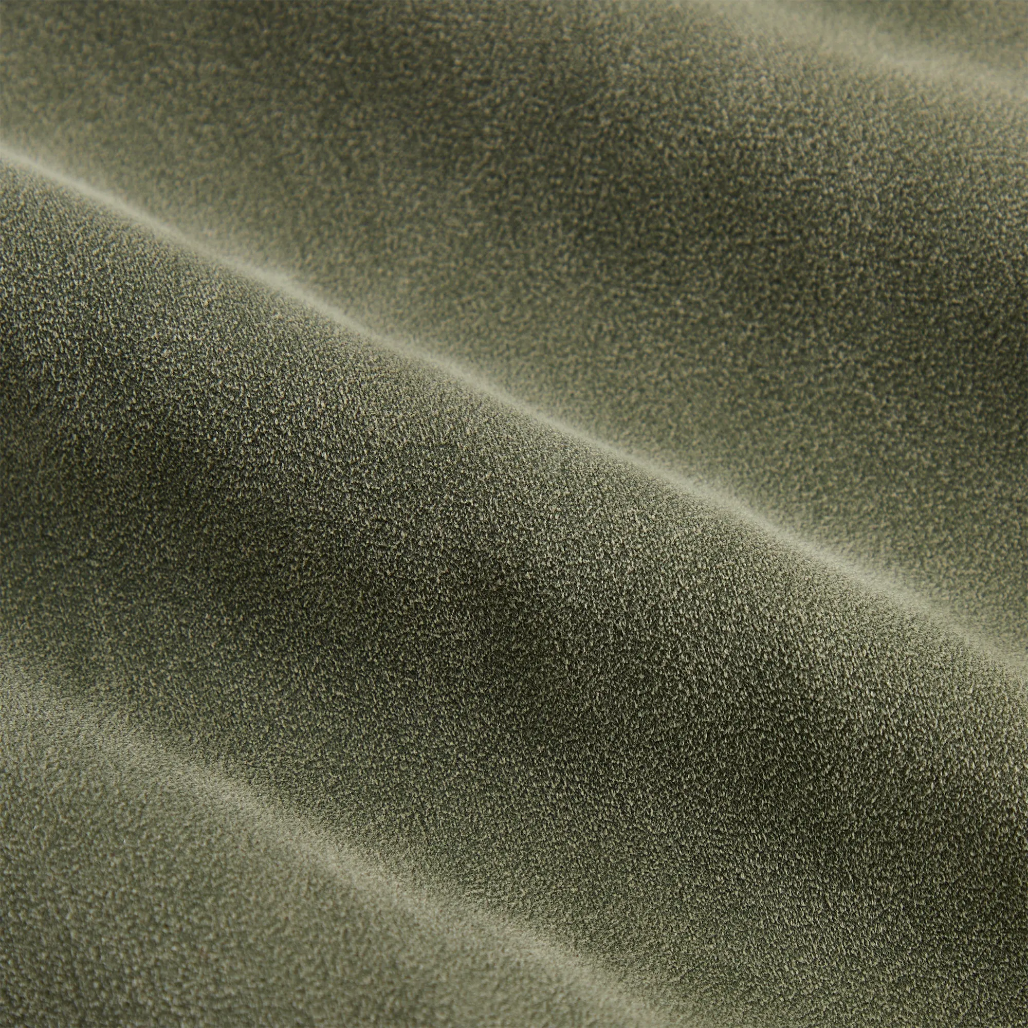 Triple Stitch Seams Kith Washed Microsuede Puffed Jaysen Hoodie - Cavan