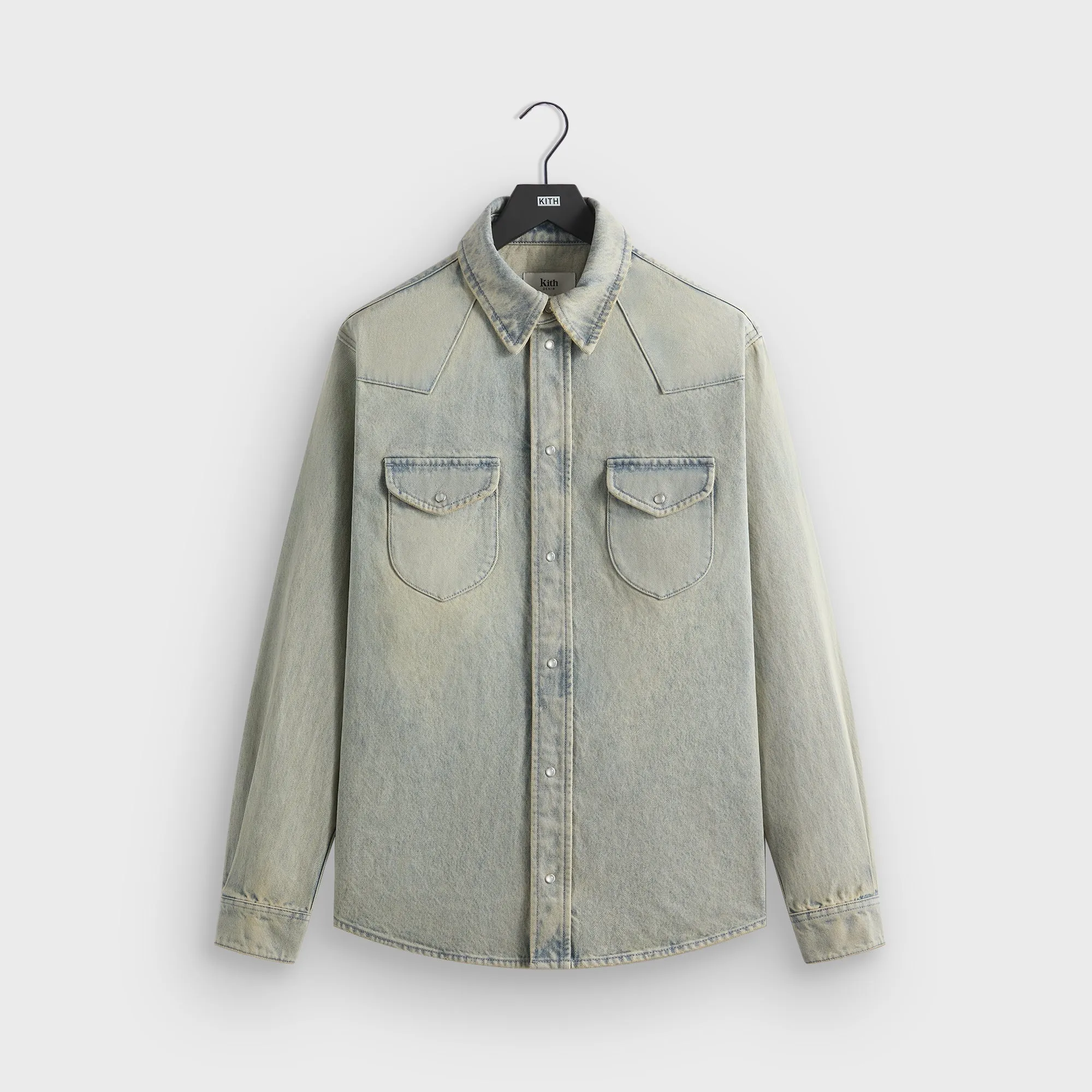 Weekend Outing Kith Webster Denim Shirt - Keaton Wash