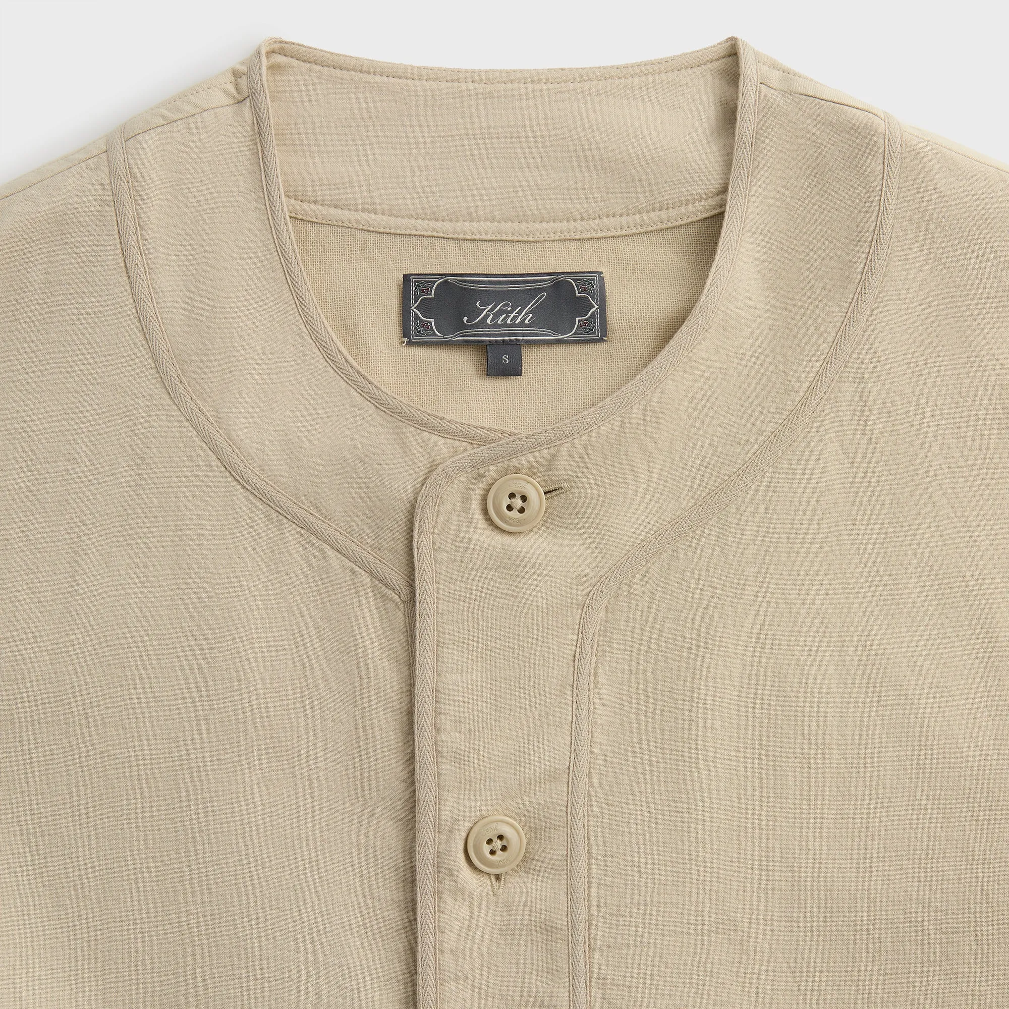 Versatile use Kith Willis Baseball Shirt - Trace