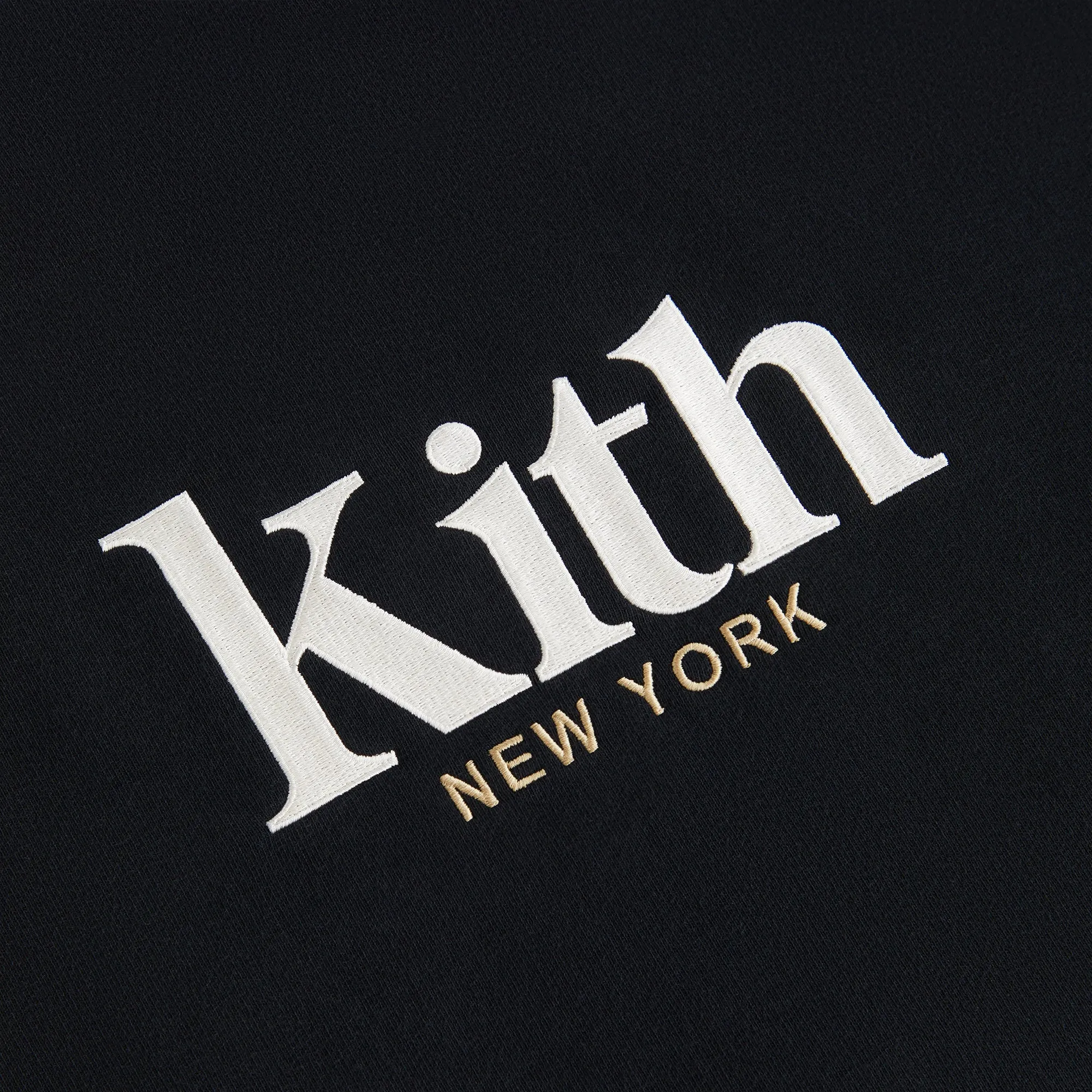 Kith Women Asher New York Crewneck - Black Street Style
