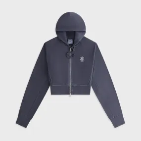 Kith Women Davin Cropped Hoodie - Trench suitable for cycling