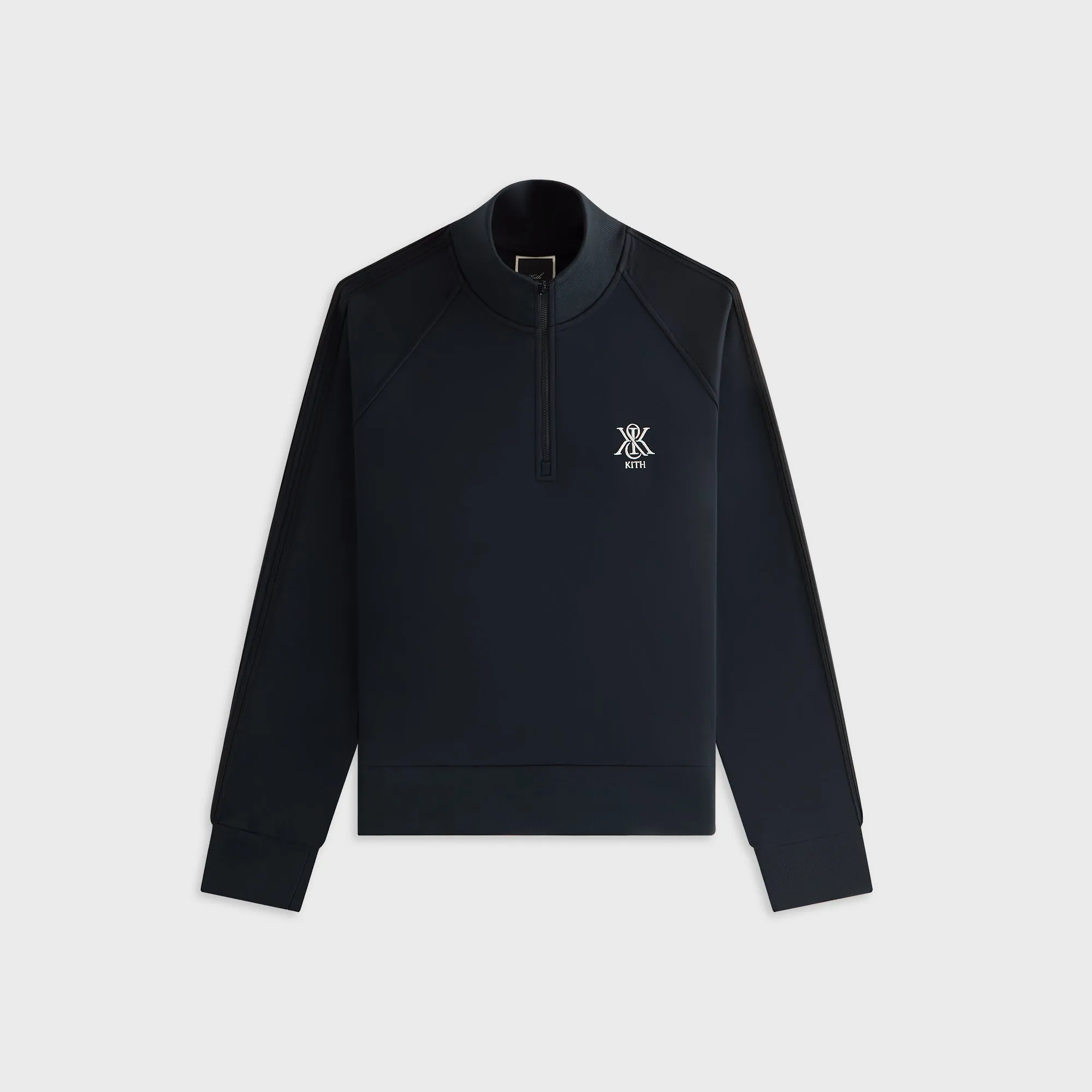Kith Women Everly Tricot Track Quarter Zip - Black product recommendation Abstract print