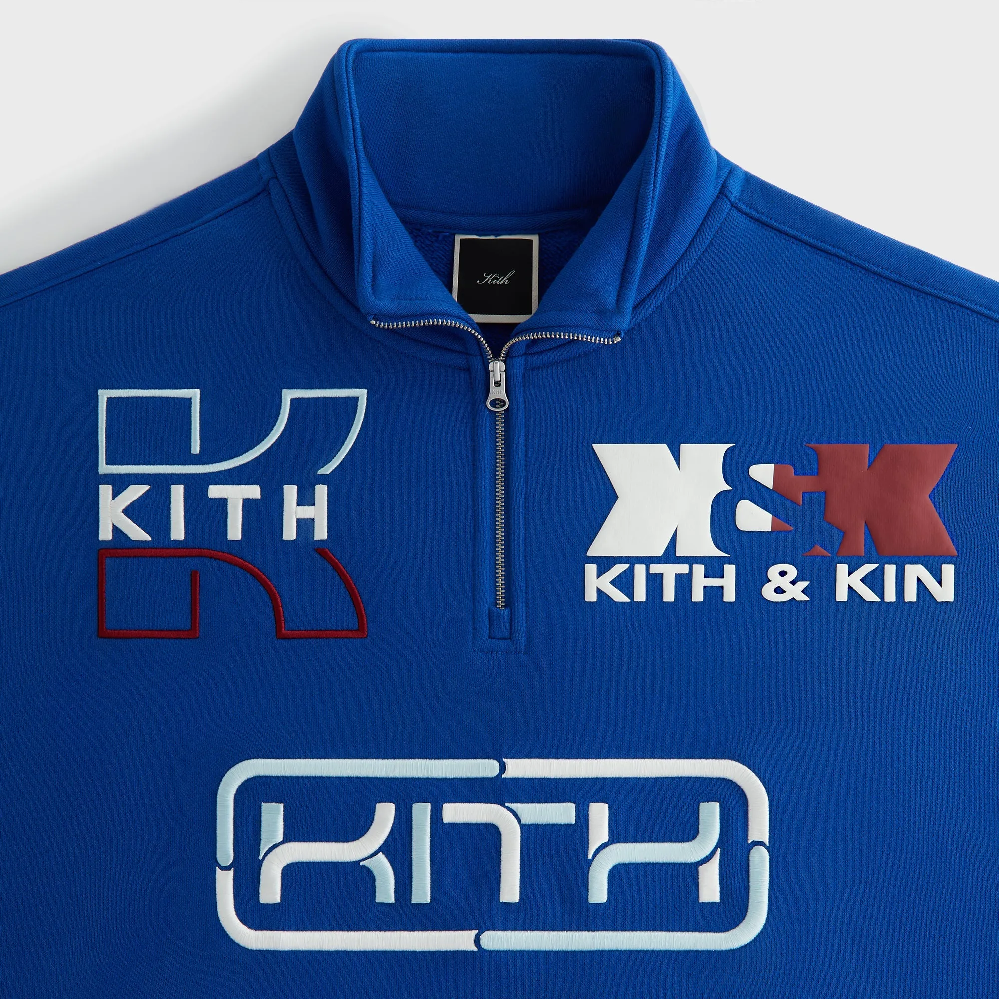 clip accents anniversary wear Kith Women Hunter III Sport Logo Quarter Zip - Current