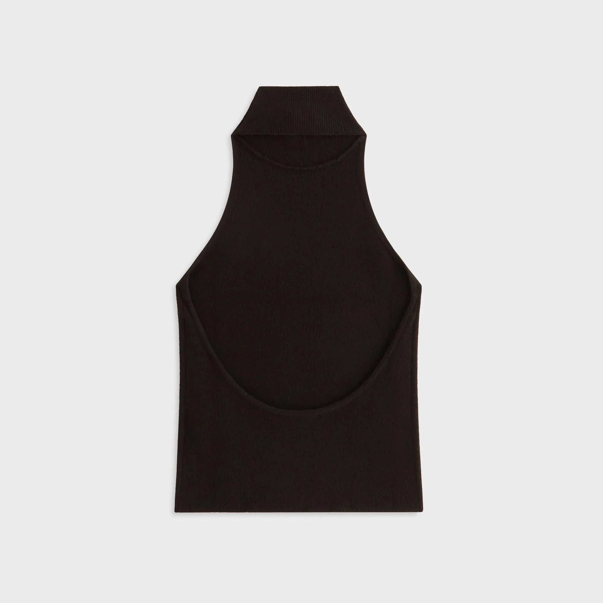 Kith Women Jaden Halter Sweater Tank - Black Comfort Improvement