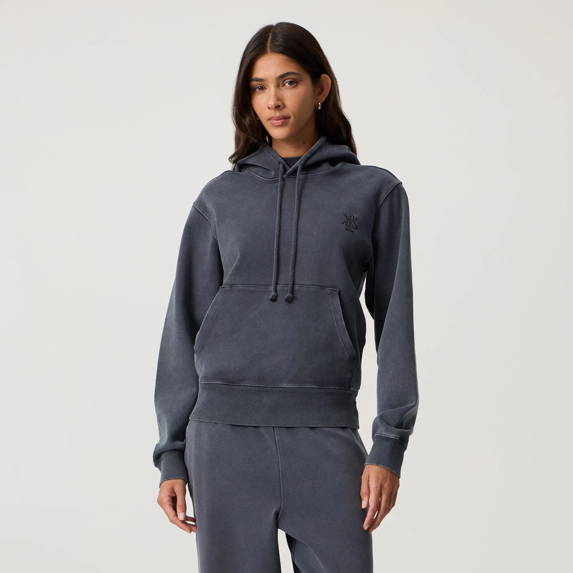 Kith Women Jane II Hoodie - Trench Core Comfort Modern Fit