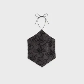 Quick Evaporate Design Adaptation - quick Kith Women Kumi Floral Embroidered Halter - Incognito