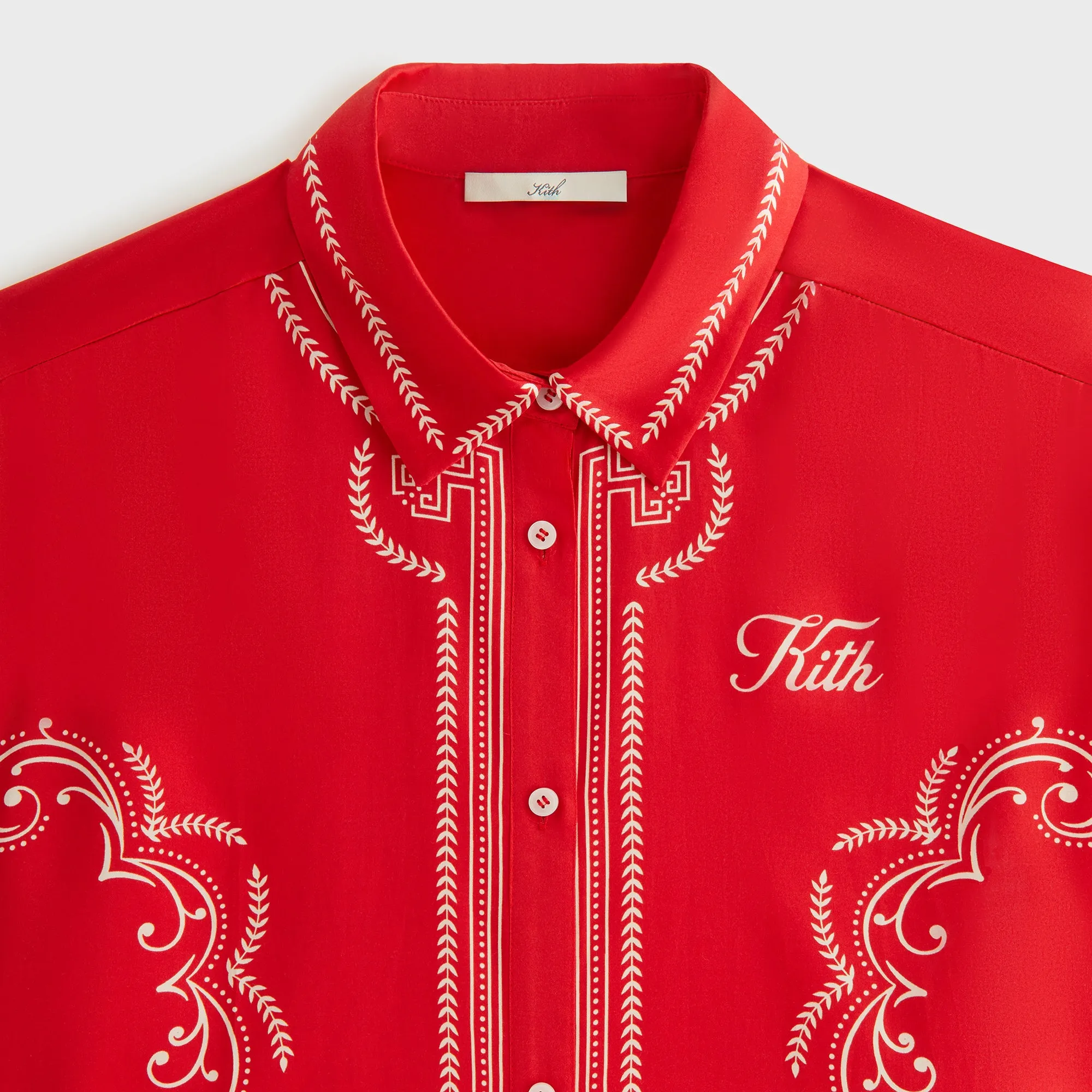 Kith Women Mari Medallion Shirt - Fame Festival Fashion