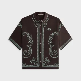 Kith Women Mari Medallion Shirt - Incognito Versatile Style youth trend