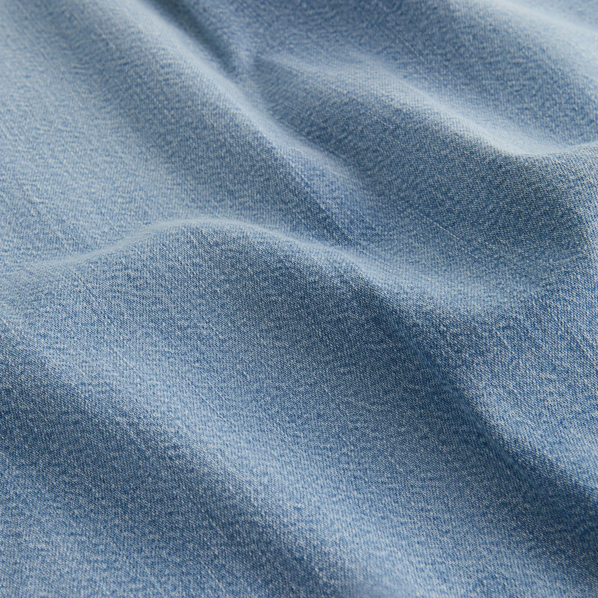 Kith Women Ora II Denim Shirt - Harper Mid Wash Multipurpose Layering Fabric Streamlined Design