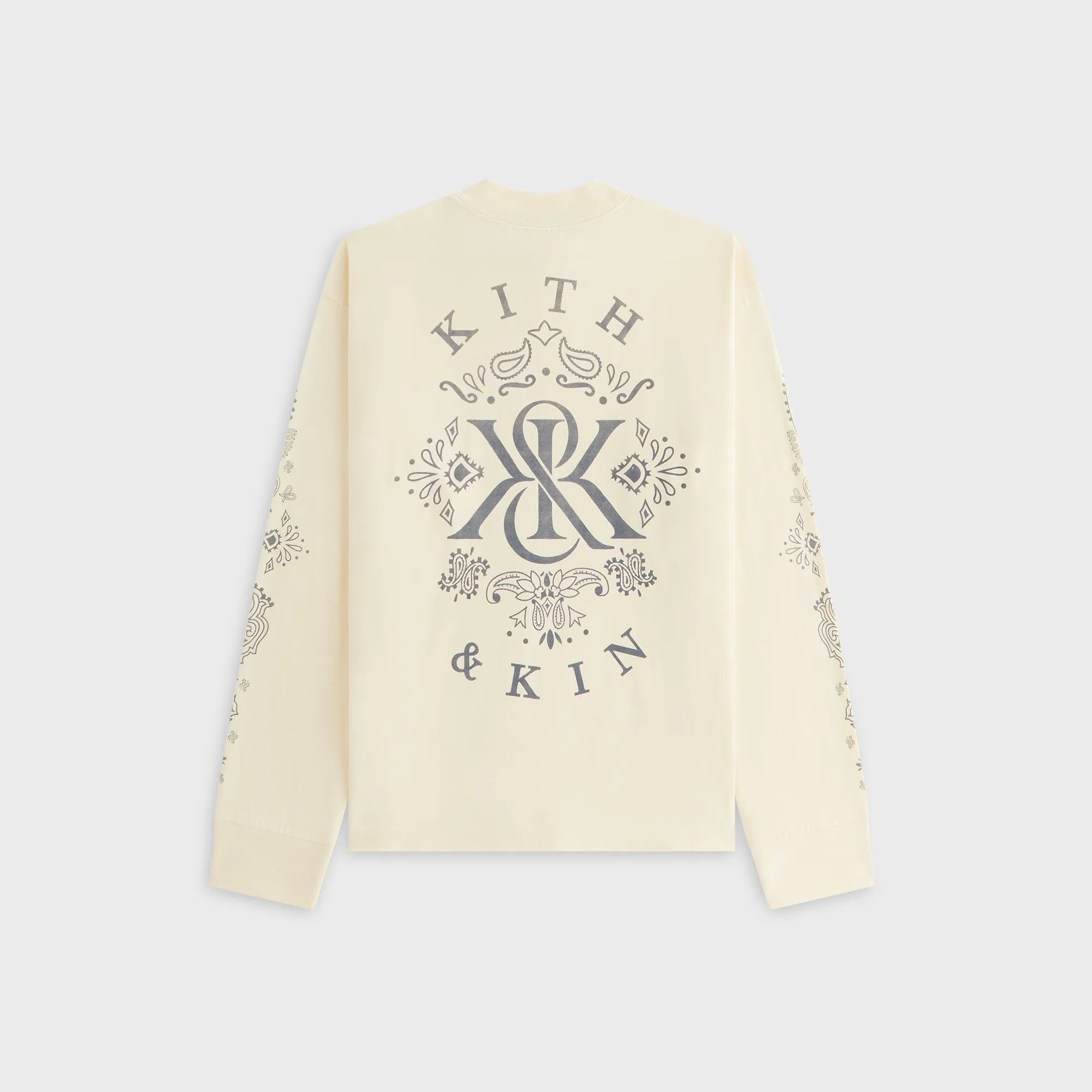 Kith Women Oversized Sonoma Western Kith & Kin Long Sleeve - Sandrift short sleeves