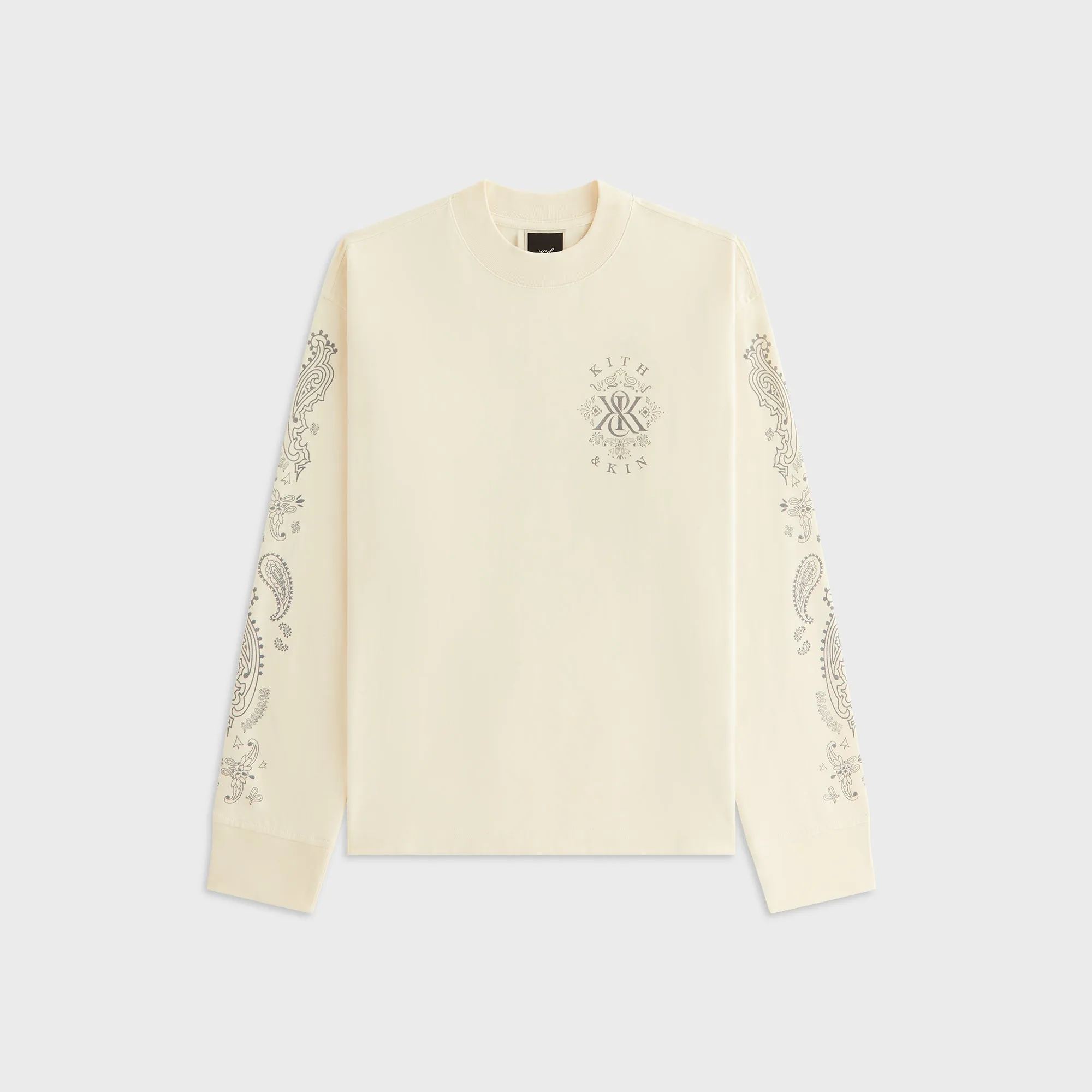 Kith Women Oversized Sonoma Western Kith & Kin Long Sleeve - Sandrift product fleece lining warmth skiing suitable