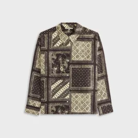 Kith Women Siena Batik Block Print Shirt - Incognito Festival Fashion Gradient effect