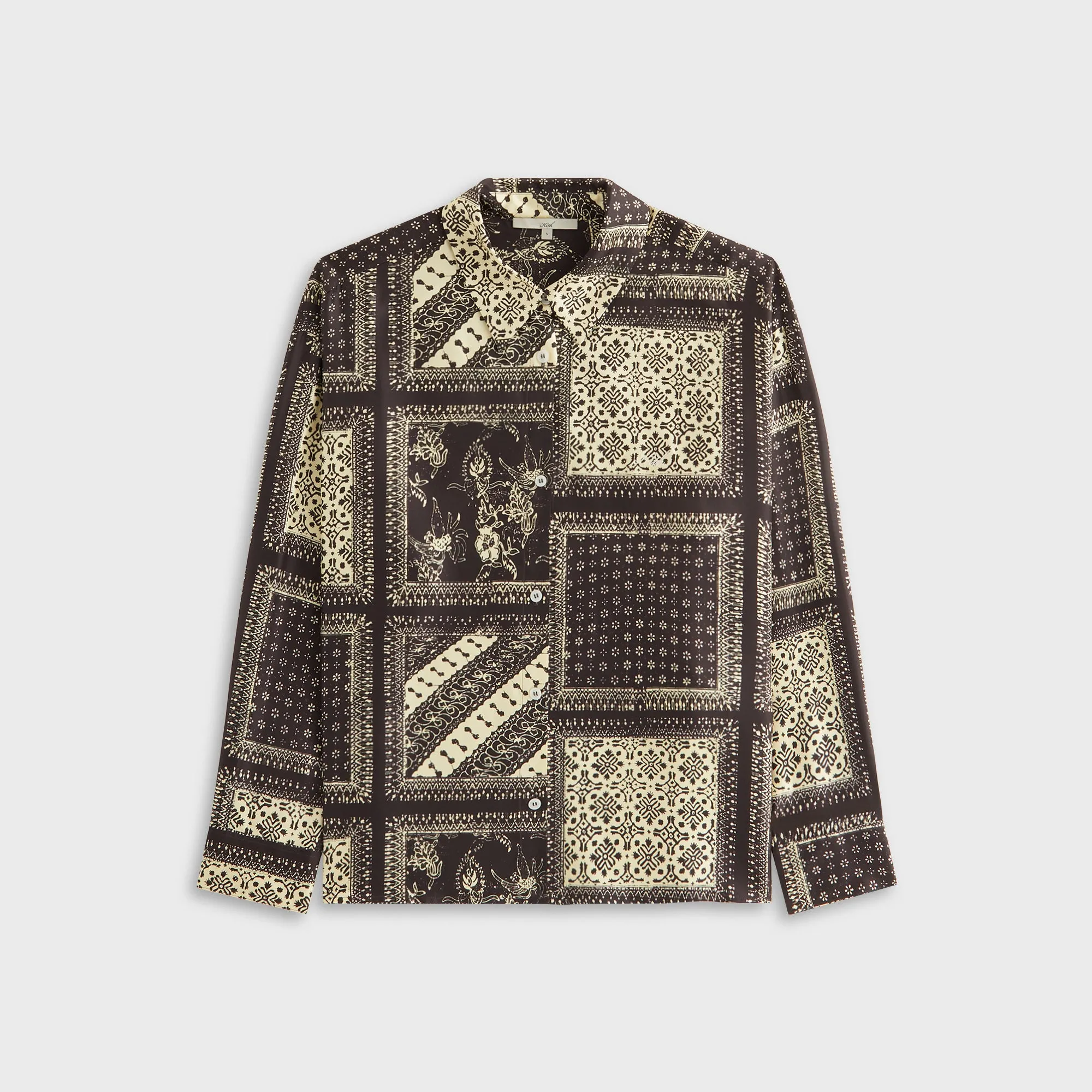 Kith Women Siena Batik Block Print Shirt - Incognito Festival Fashion Gradient effect