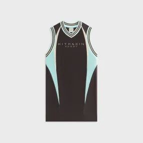 Kith Women Sumi Jersey Tank - Incognito Adjustable Hem Tension