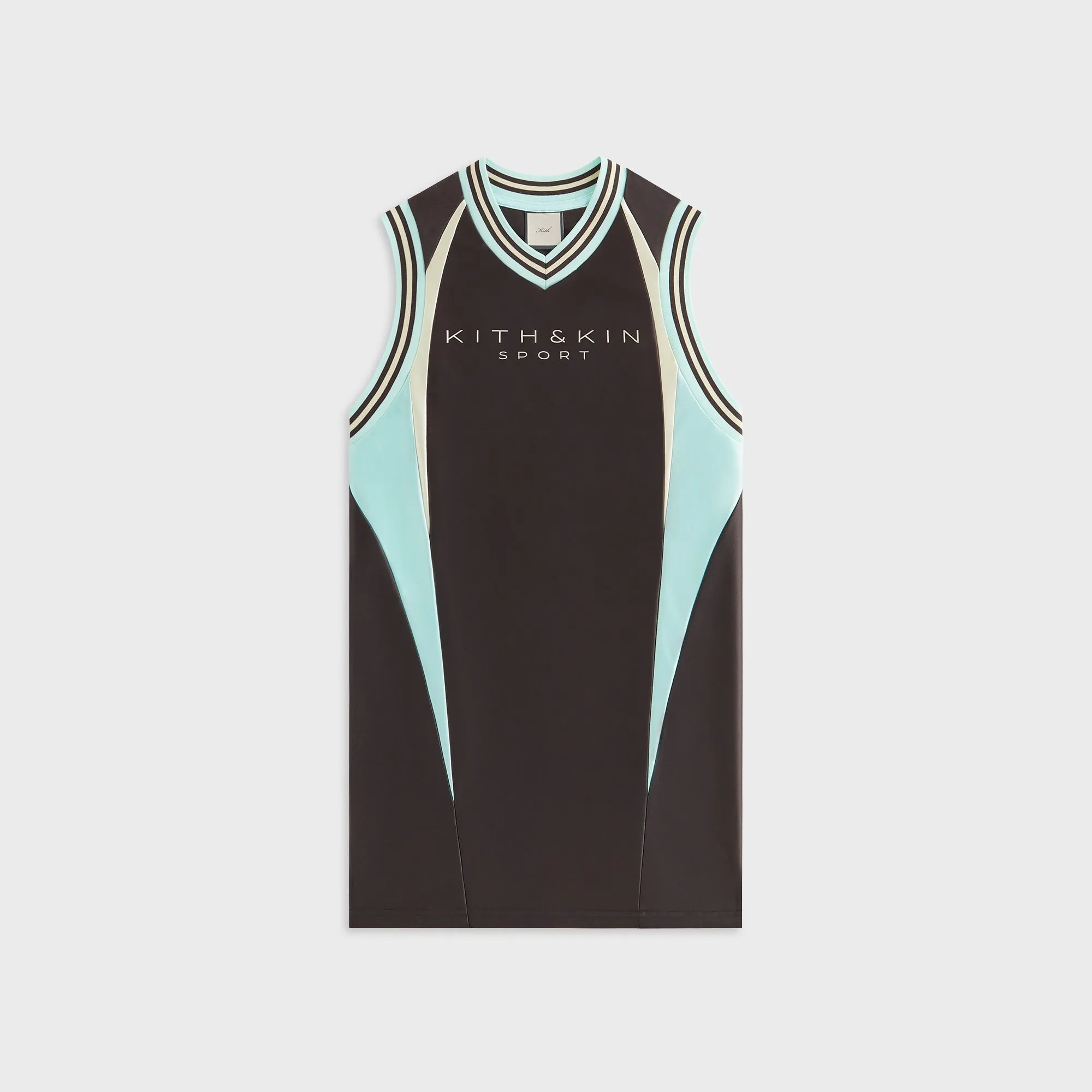 Kith Women Sumi Jersey Tank - Incognito Adjustable Hem Tension