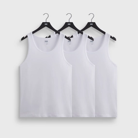 Kith 3-Pack Spencer Tank - White AntibacterialMaterial
