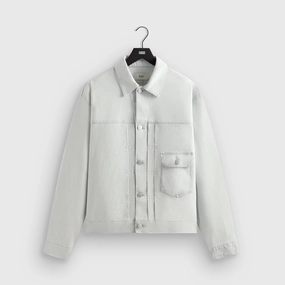 Stripe Look Kith Alonzo Denim Jacket - Eden Wash