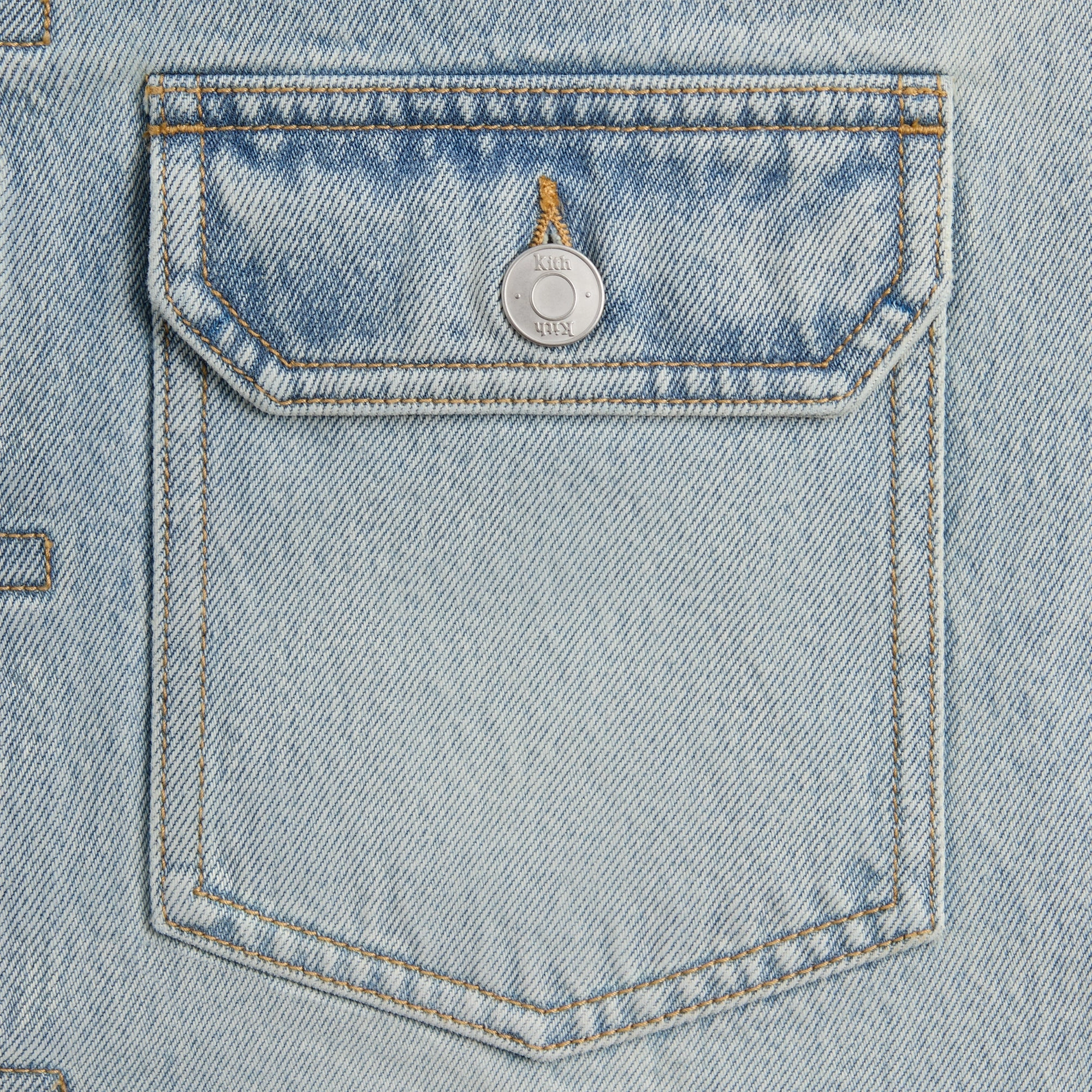 HoodedStyle Kith Alonzo Denim Jacket - Light Indigo