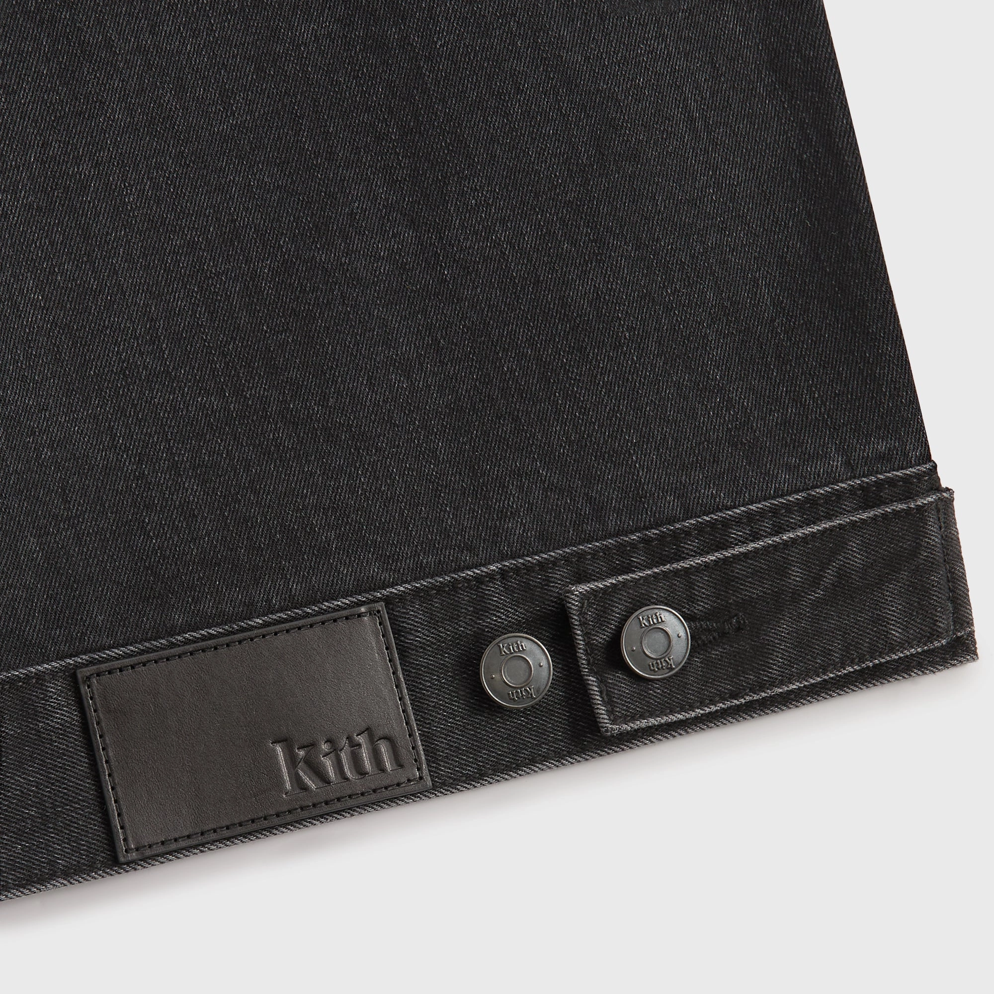 Kith Alonzo Denim Jacket - Xavier Wash Comfortable lining Travel Must