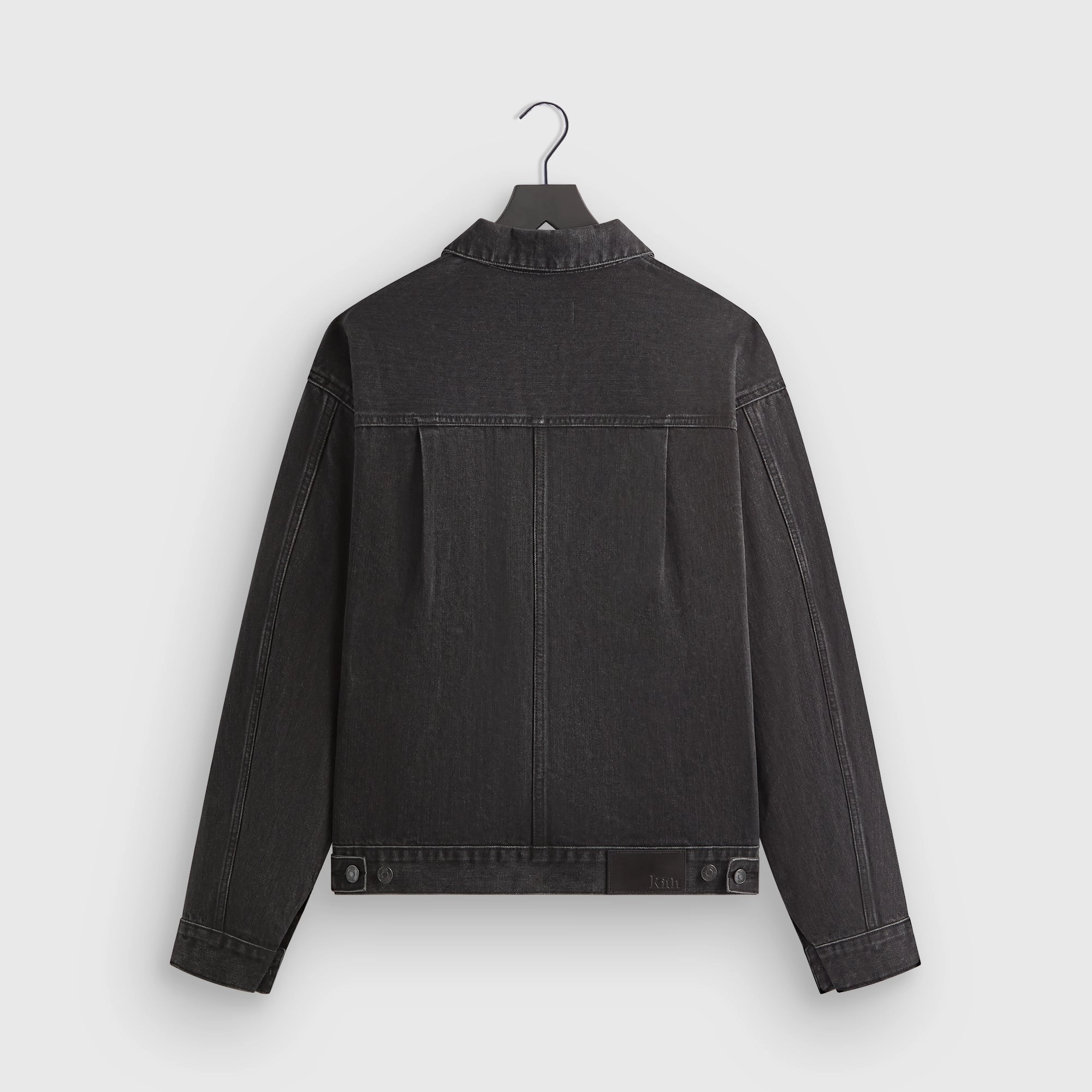 Elastic Binding ReinforcedStressPoints Kith Alonzo Denim Jacket - Xavier Wash