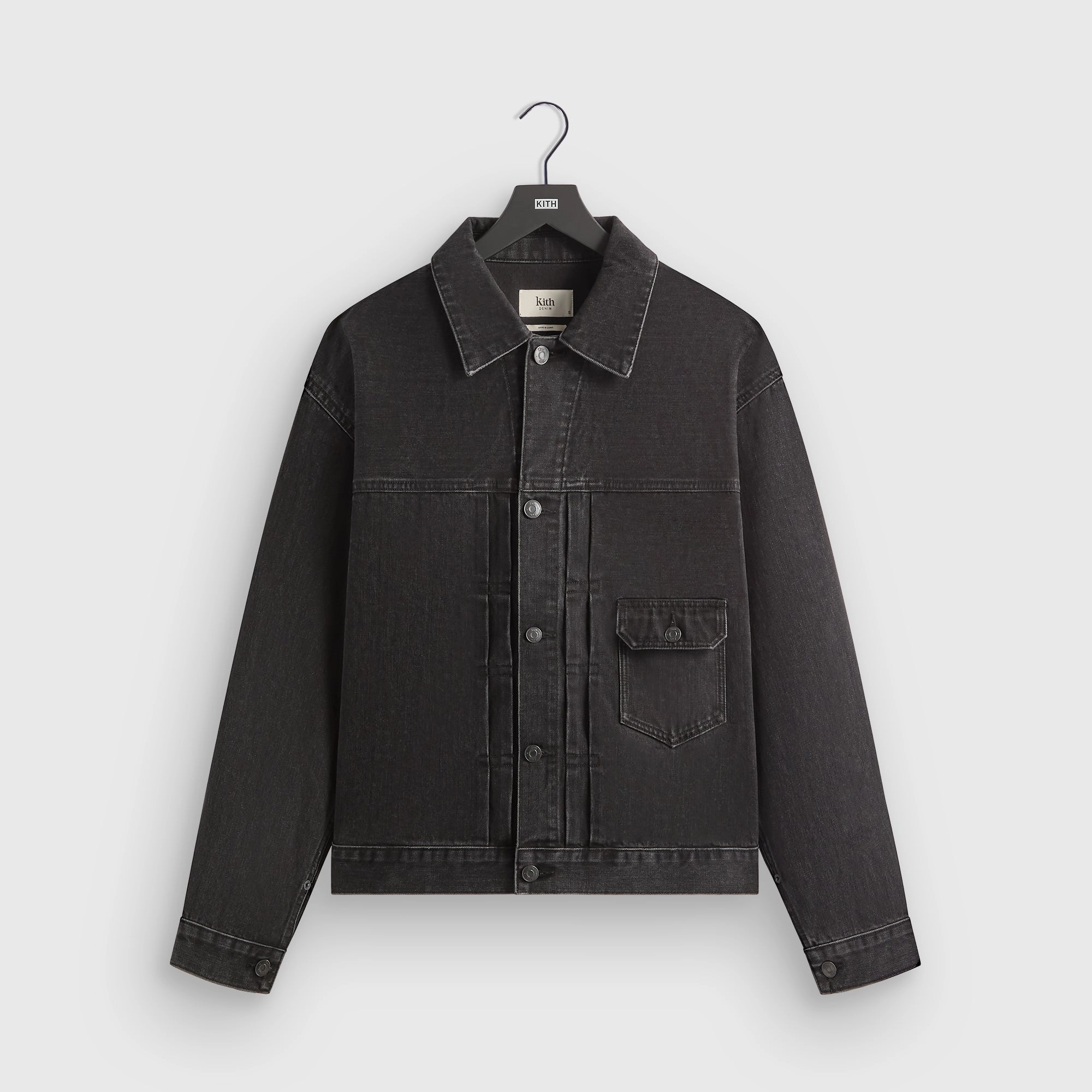 Light Reflective Compact Layer Kith Alonzo Denim Jacket - Xavier Wash