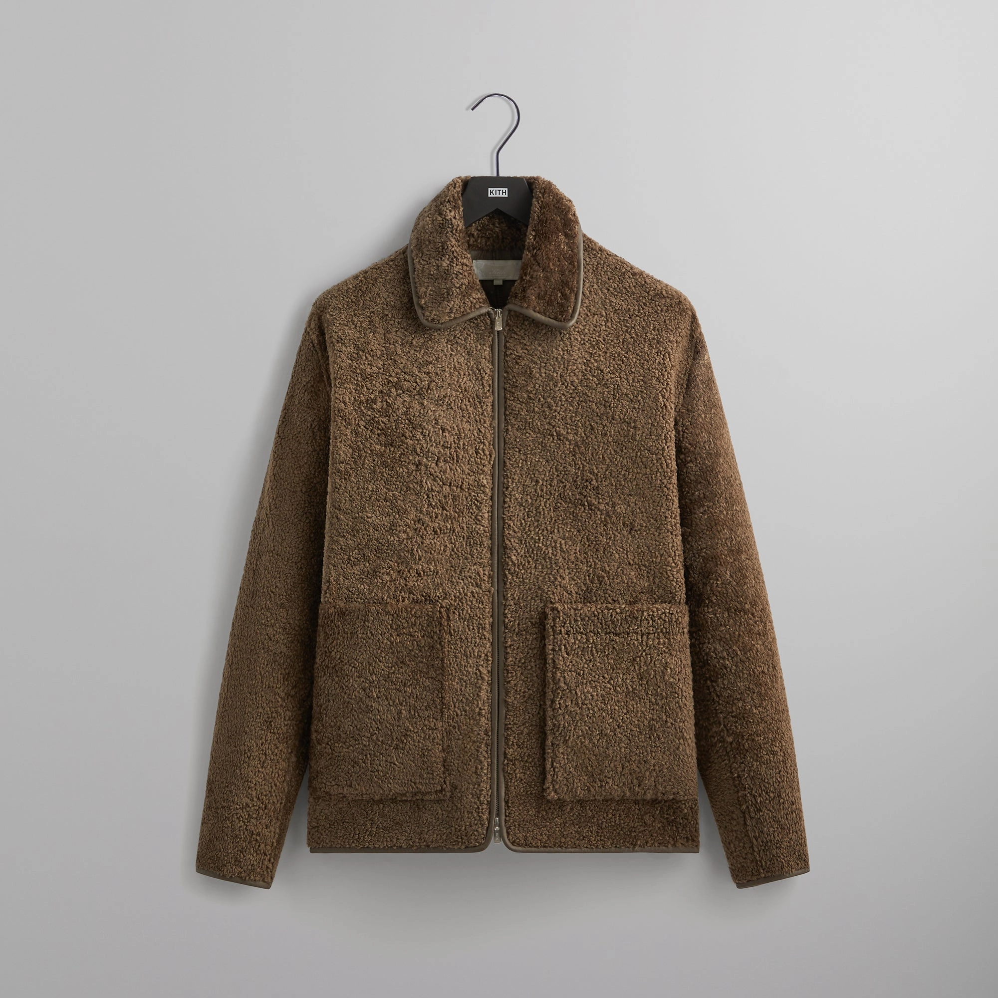 Quick Dry Fabric Technology Kith Archer Shearling Jacket - Silo