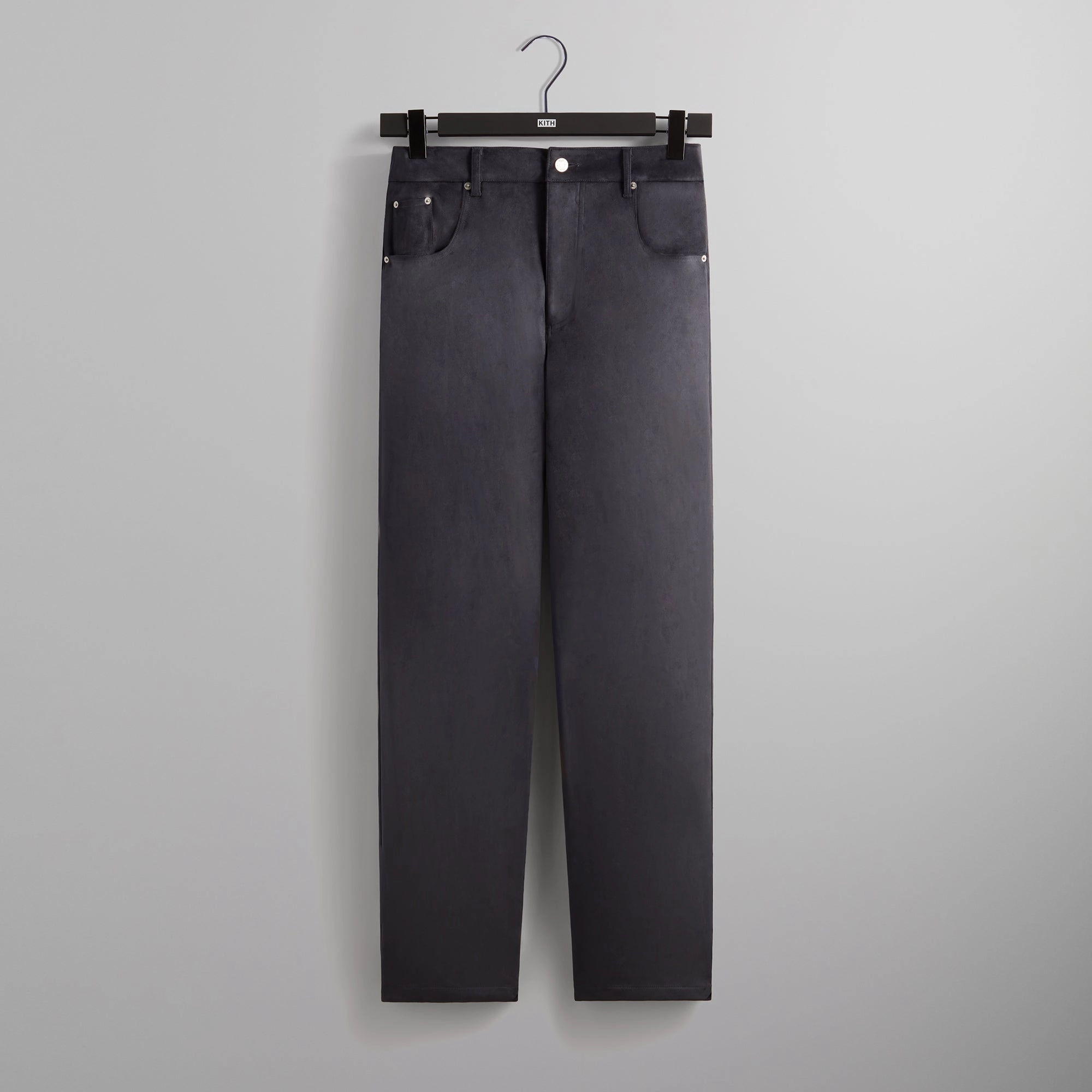 UVProtectionCoating Kith Bonded Microsuede Centre Pant - Nocturnal