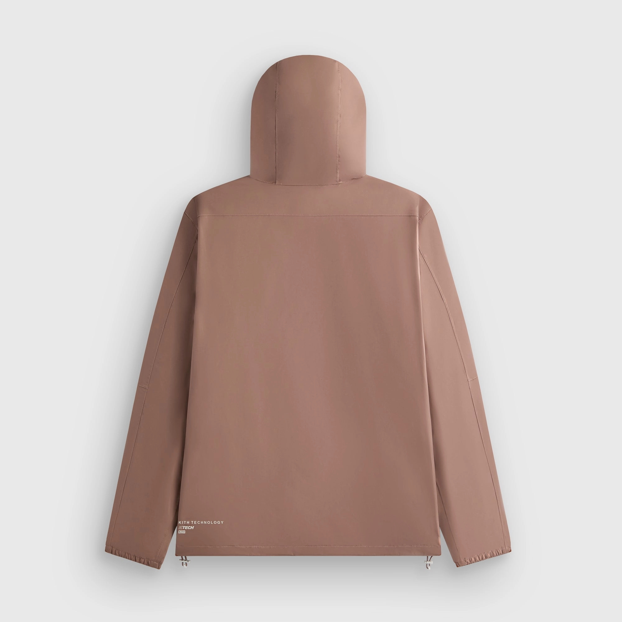 Kith Bonded Nylon Bolt Jacket - Dusty Mauve Multi Pocket Utility Durable zipper pull