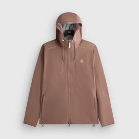 Heat Resistant Fabric Autumn Vibe Kith Bonded Nylon Bolt Jacket - Dusty Mauve