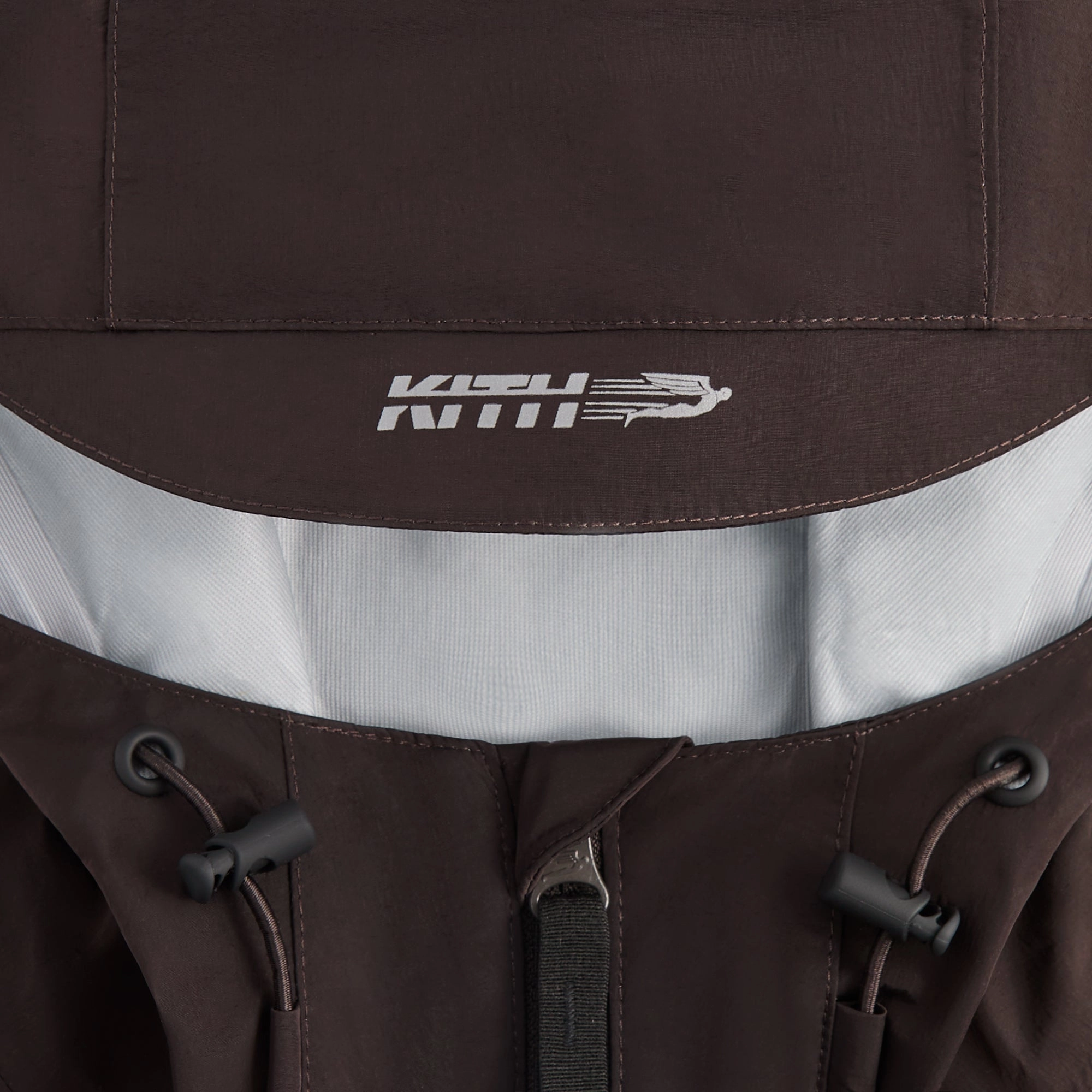Kith Bonded Nylon Bolt Jacket - Kindling Clean Silhouette