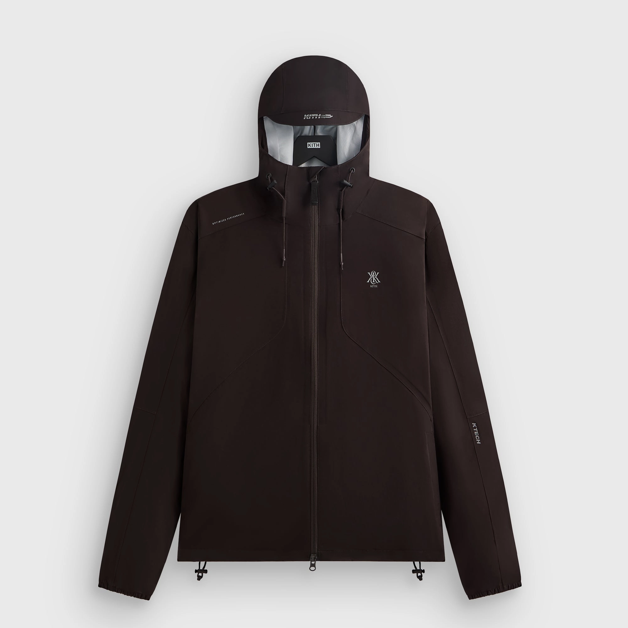 Kith Bonded Nylon Bolt Jacket - Kindling Non Slip Collar