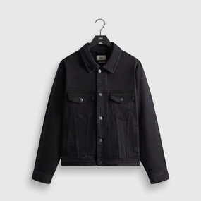Kith Centre Denim Jacket - Black Universal Fit Framework Modern Utility