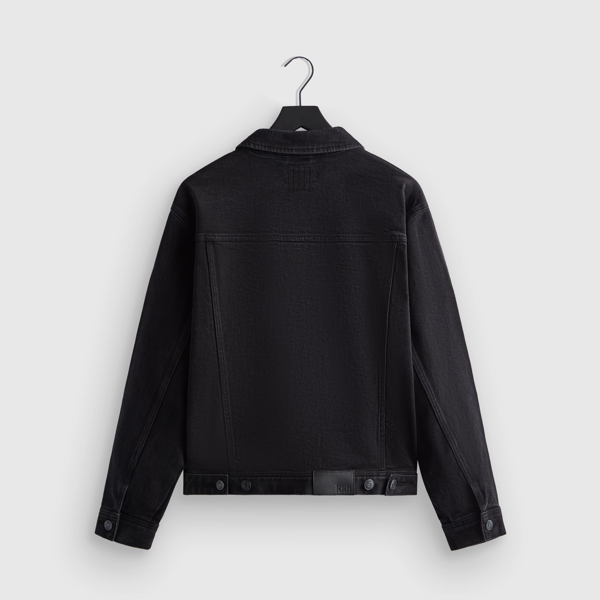 Kith Centre Denim Jacket - Black WindproofTechnology