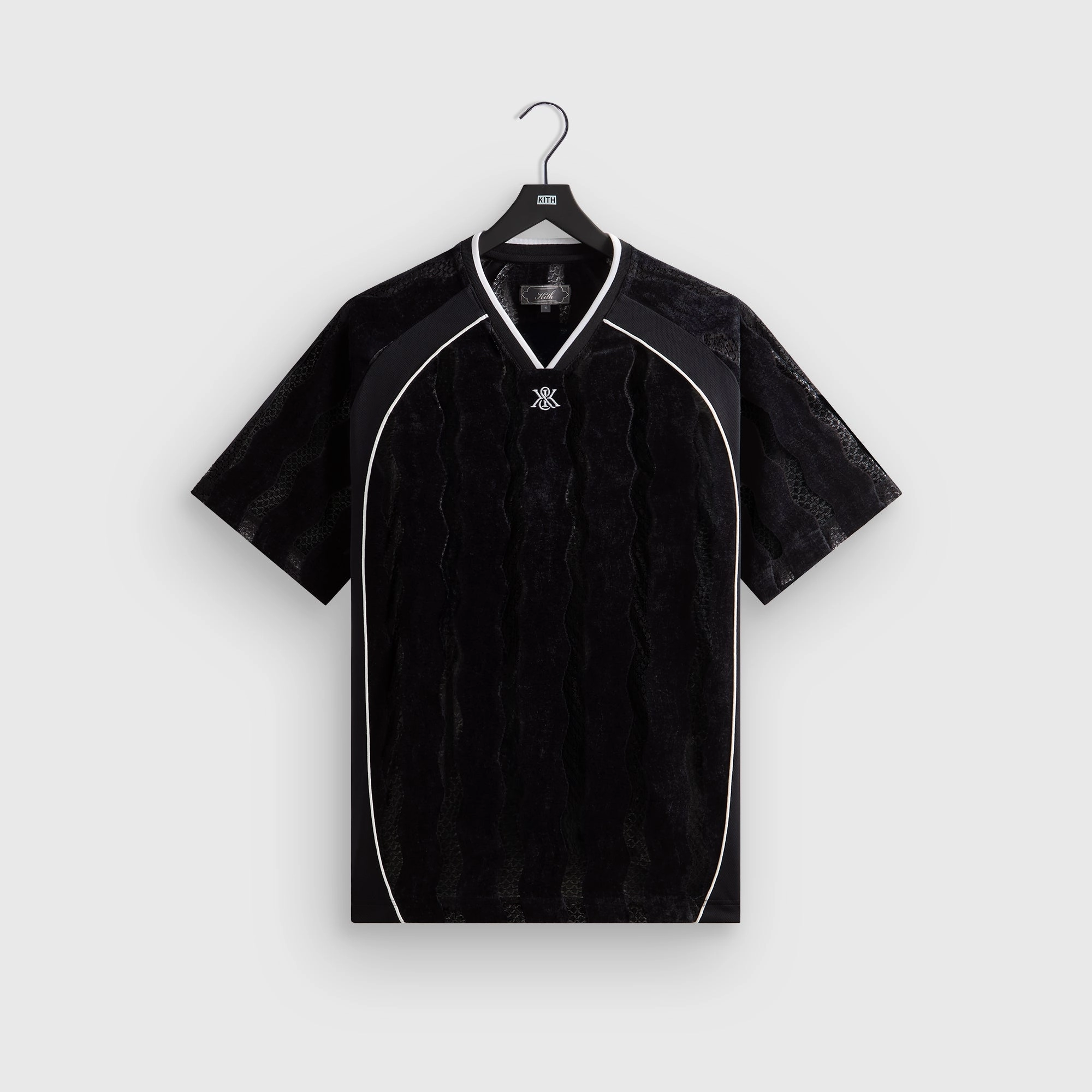 Snag Resistant Knit Kith Chase Jersey - Black
