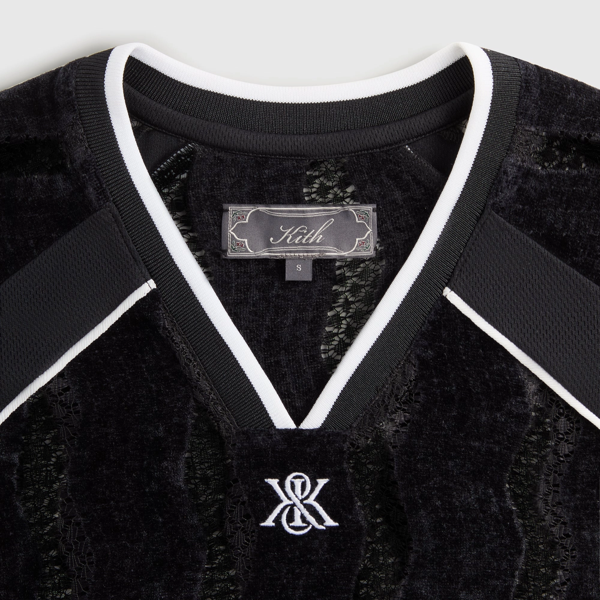 Low Bulk Texture Kith Chase Jersey - Black