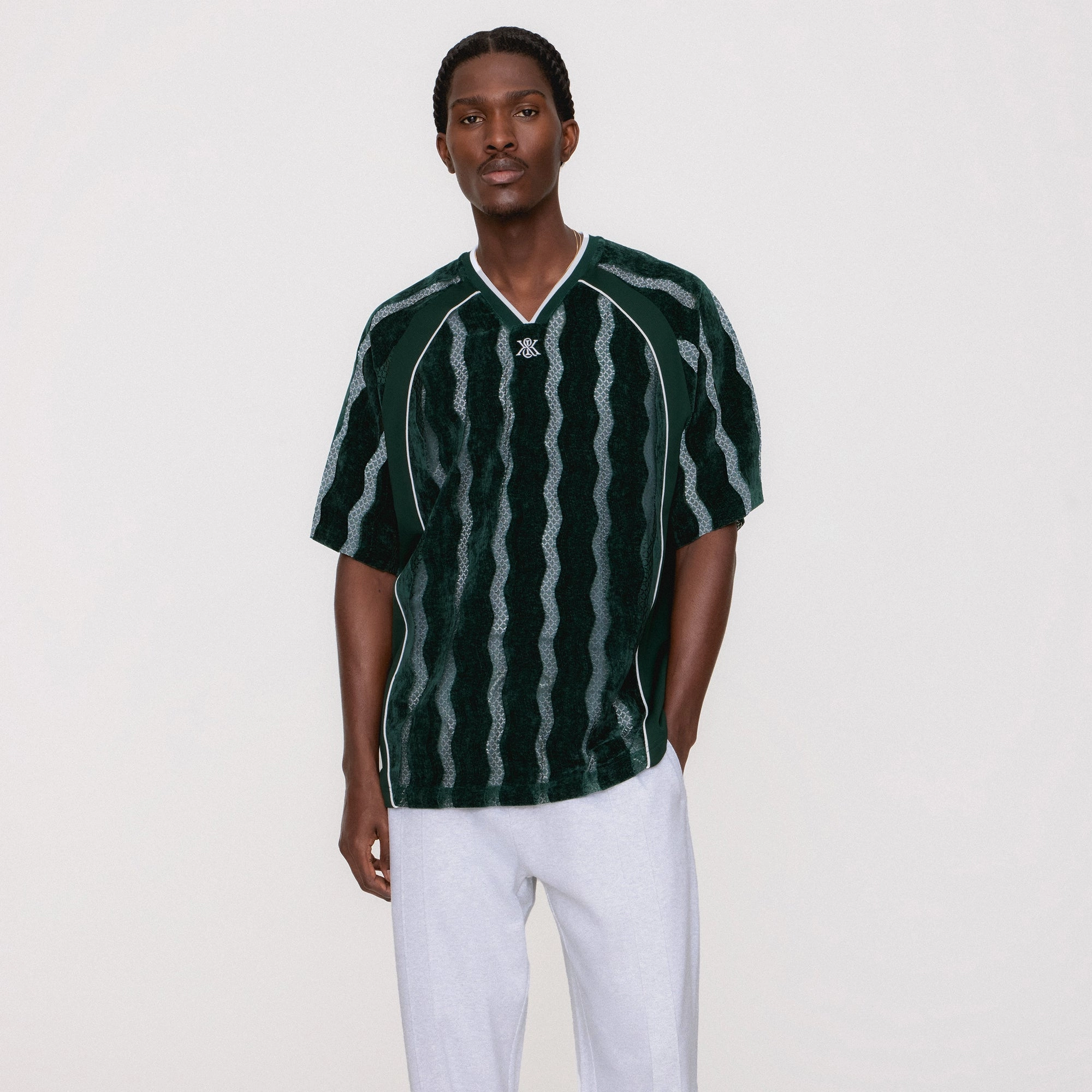Kith Chase Jersey - Chronicle Ventilated Mesh Panel