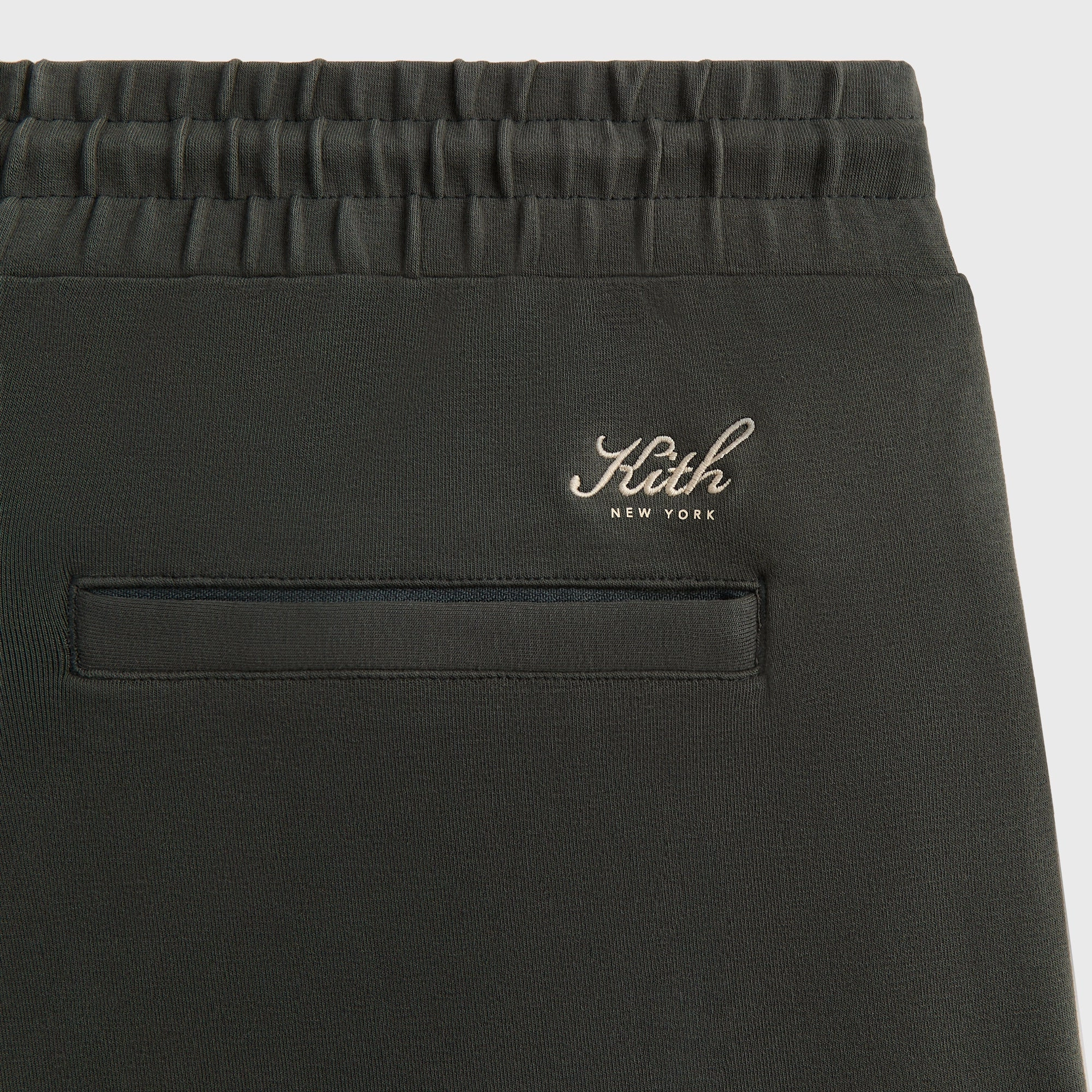 Kith Compact Knit Garrison Sweatpant - Machine Decorative stitching SeamlessConstruction