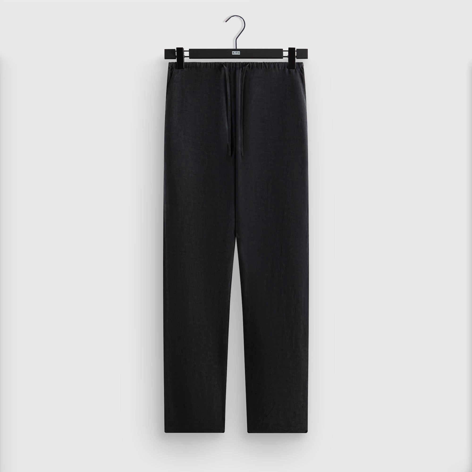 WaterproofTechnology Reflective details Kith Cupro Linen Grayson Pant - Black