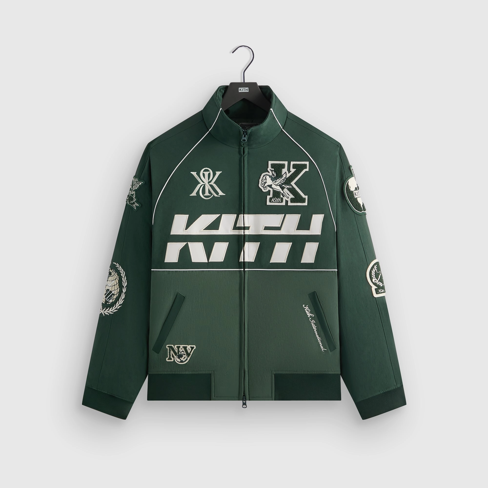Noise Free Movement All Ground Kith Dejan Racing Jacket - Stadium
