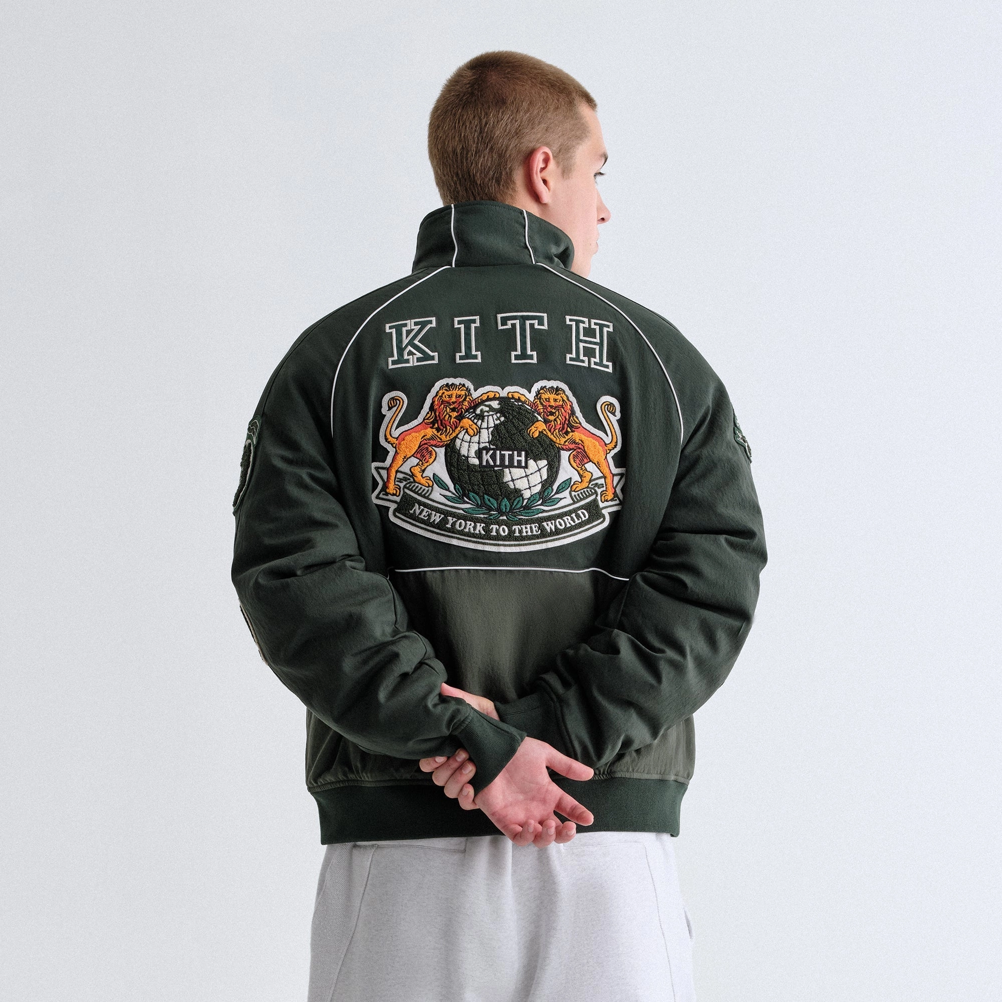 Moisture Wicking Material Kith Dejan Racing Jacket - Stadium