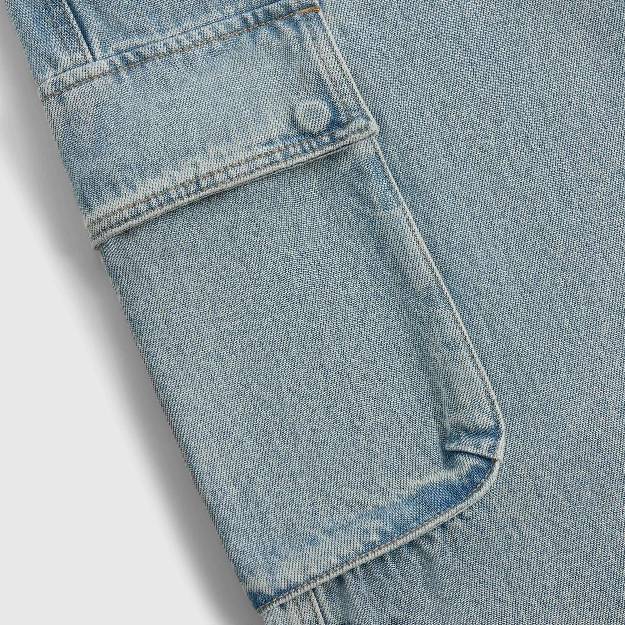 Kith Denim Cooper Cargo Pant - Bailey Wash Comfy Style