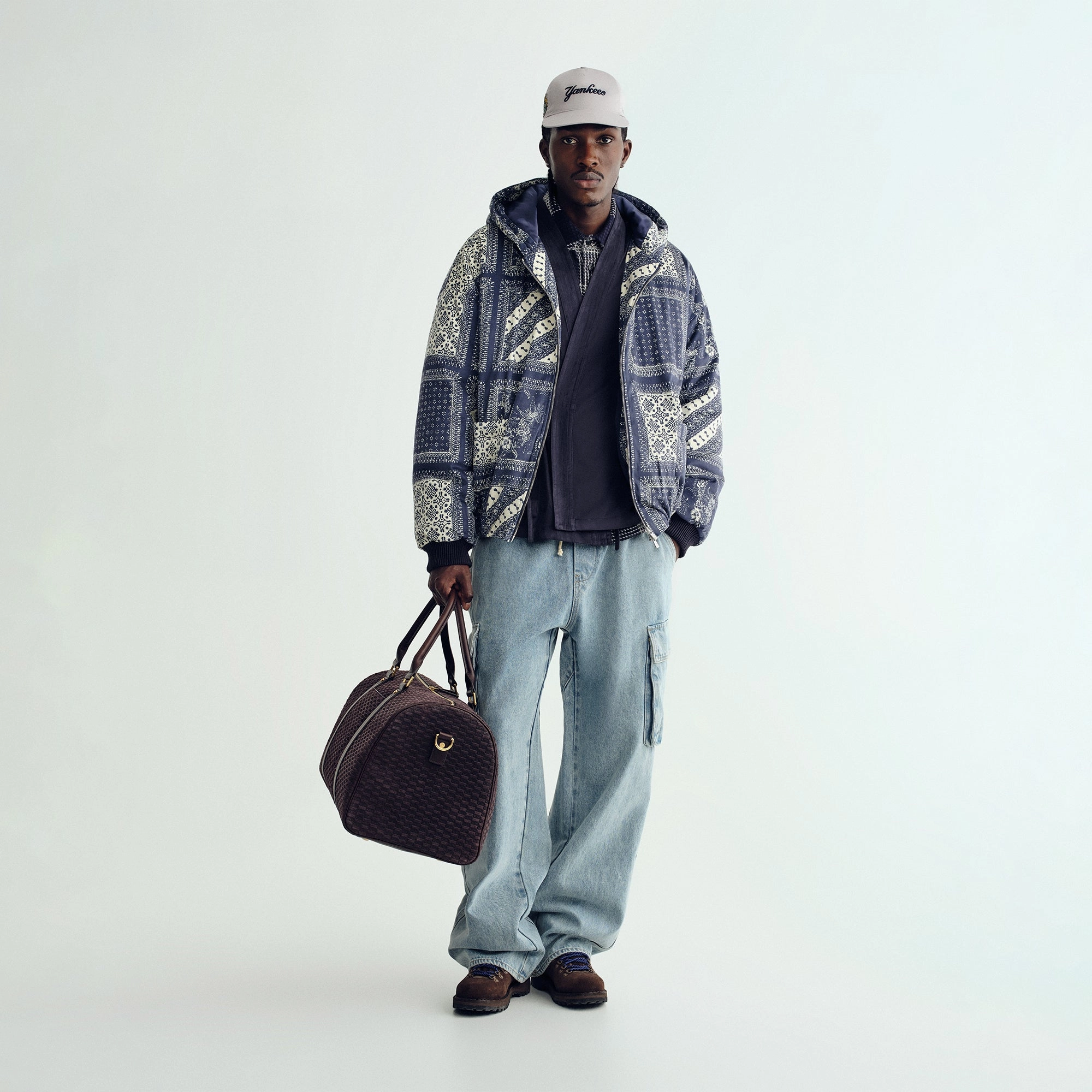 All-Day Wear Kith Denim Cooper Cargo Pant - Bailey Wash