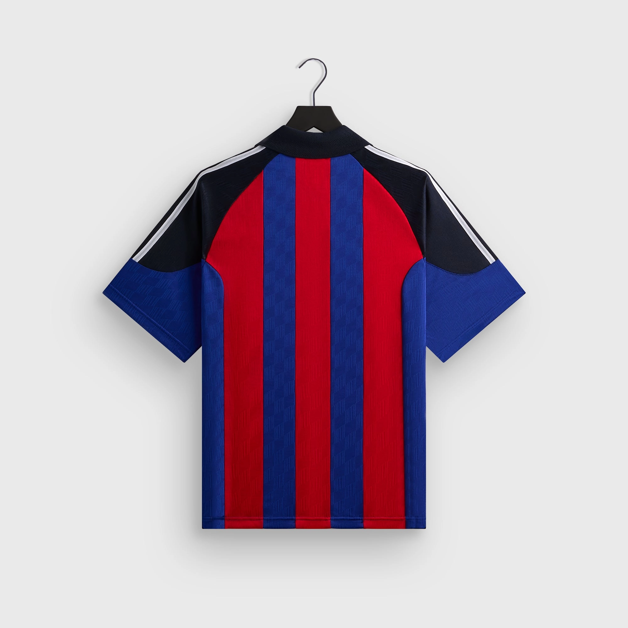 Reflective Accent Strips Kith for adidas Football ESPN Jersey - Red / Blue