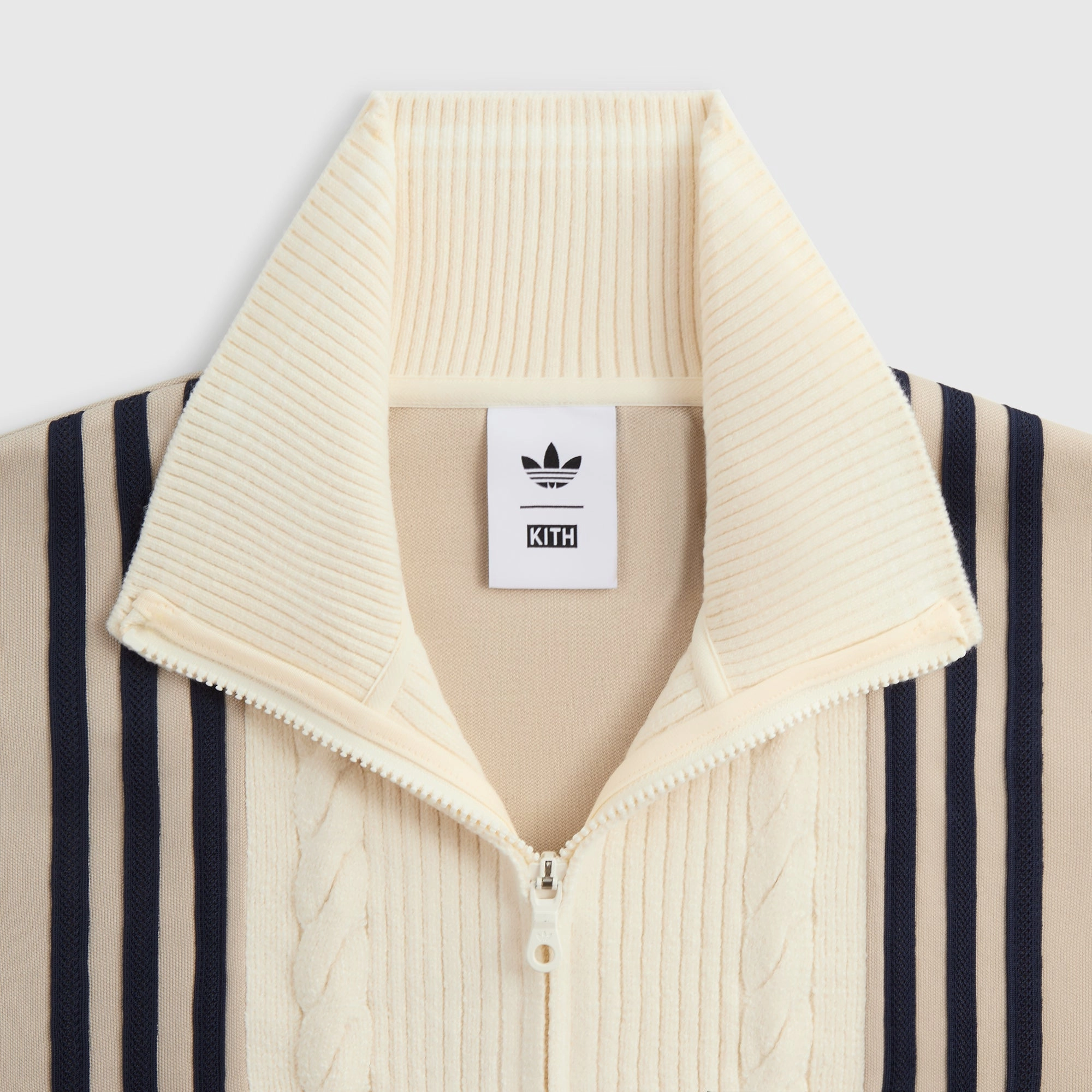 Kith for adidas Football Track Suit Top - Beige UV Protective Coating Airy Cloth