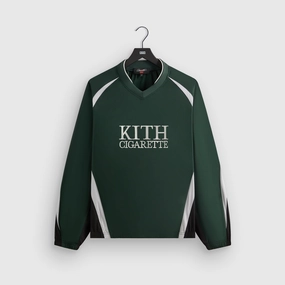Kith for Cigarette Racing Dayton Combo Pullover - Stadium Double Layered Edge Reinforcement