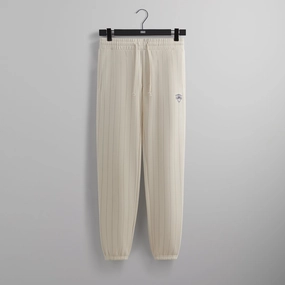 Comfortable Stretch Kith for the New York Knicks NY Pinstripe Williams I Sweatpant - Sandrift