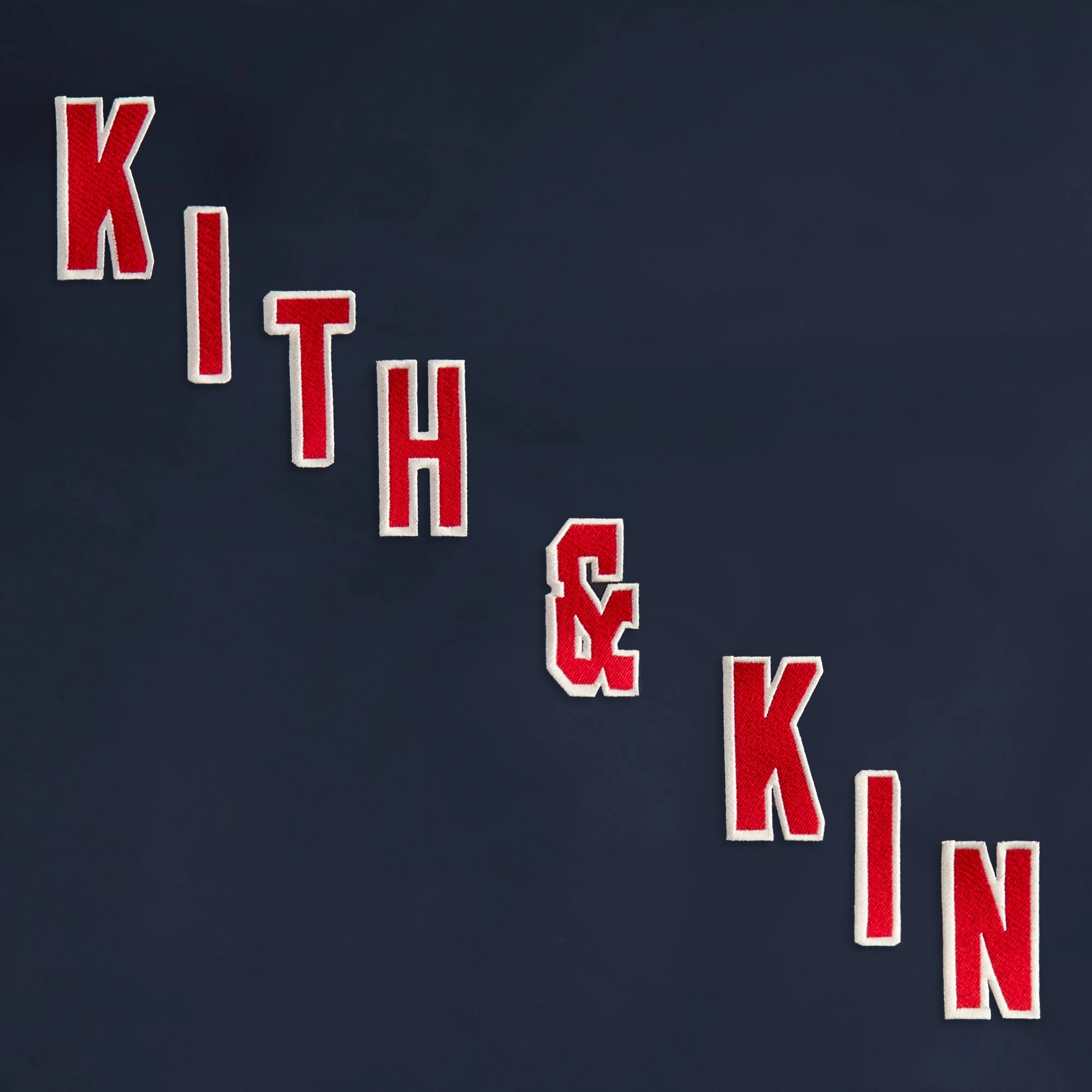Cold Outfit Anti Pill Surface Kith for the New York Rangers Gorman Jacket - Nocturnal