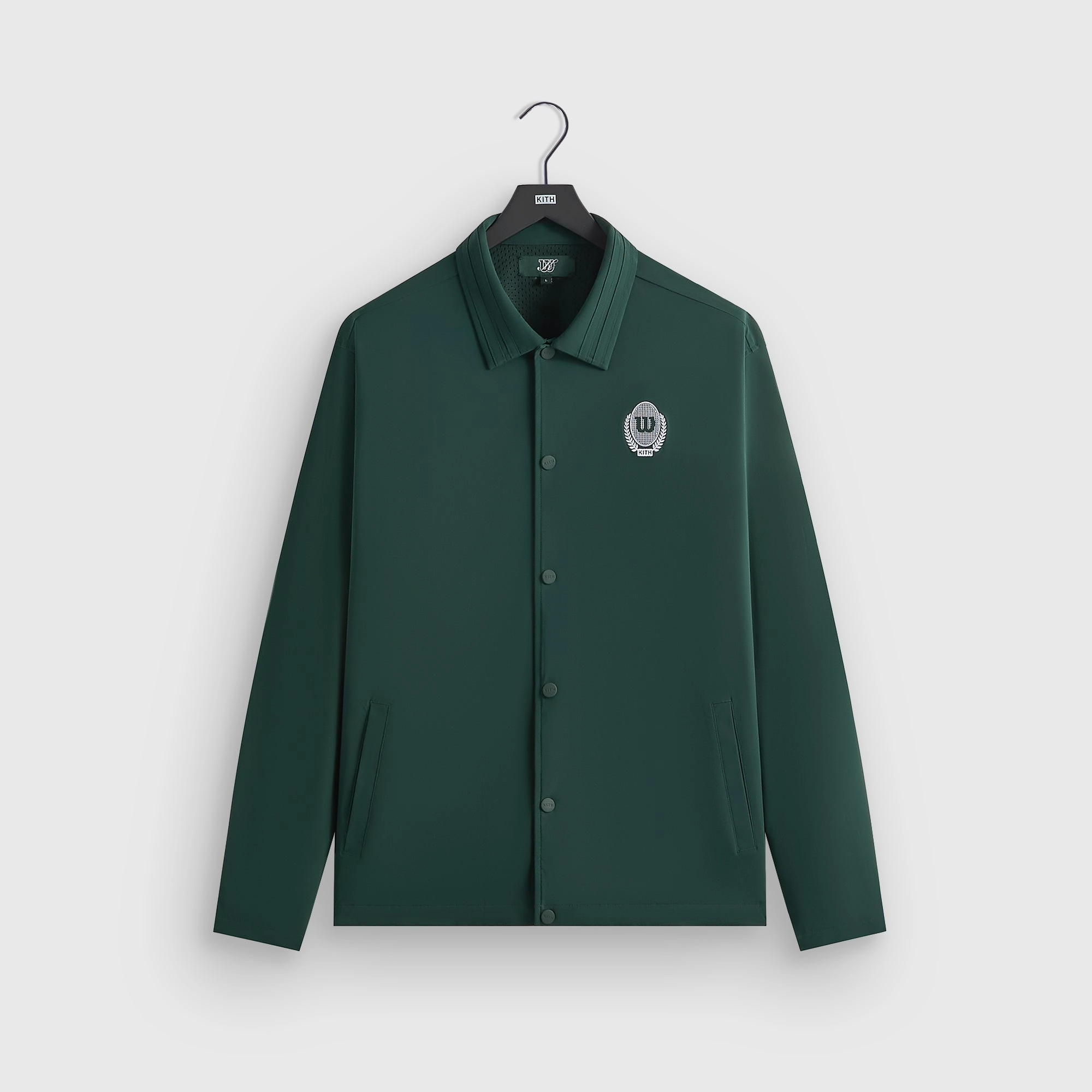 Subtle Texture Weatherproof Zipper Closure Kith for Wilson Coaches Jacket - Stadium