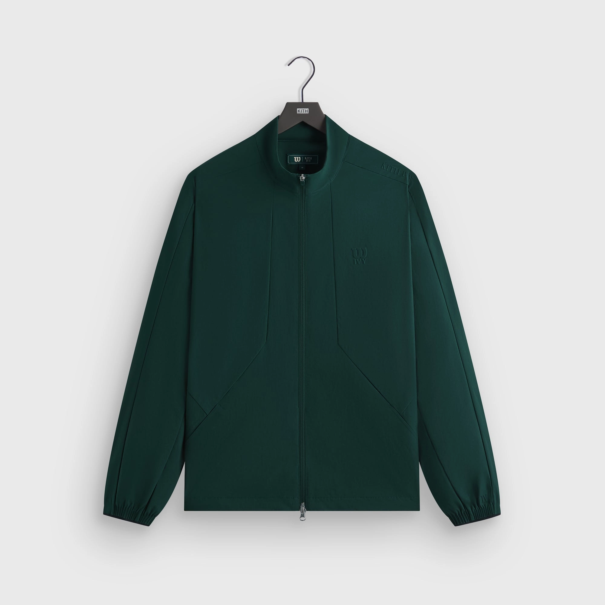 Kith Ivy for Wilson Warm Up Jacket - Ivy Green Ultraviolet Protection Factor